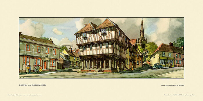 Thaxted, nr Elsenham by Frederick William Baldwin