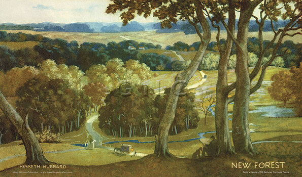 New Forest by Eric Hesketh Hubbard