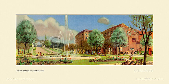 Welwyn Garden City by Henry George Stringer