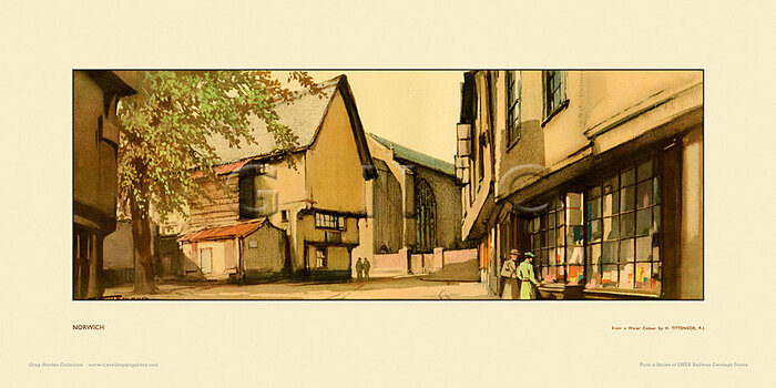 Norwich, Elm Hill by Harry Tittensor