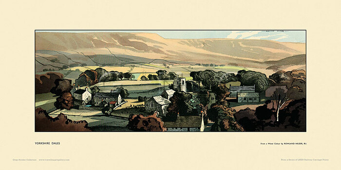 Yorkshire Dales by Rowland Hilder