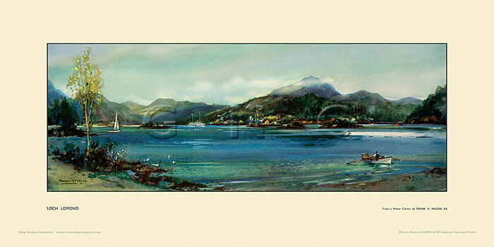 Loch Lomond by Frank Henry Mason