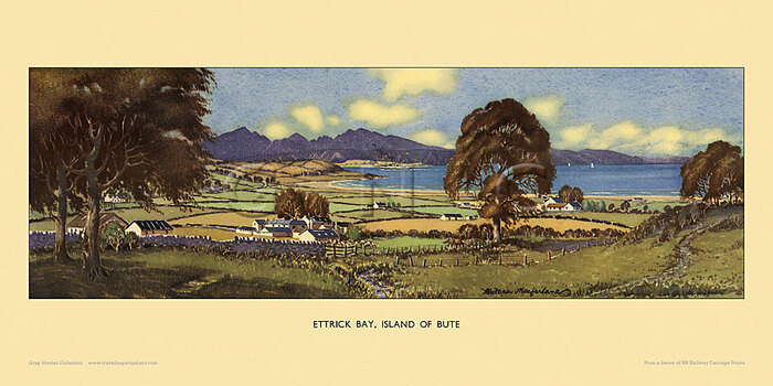 Ettrick Bay, Island of Bute by Alasdair Macfarlane