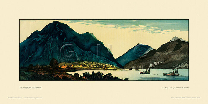 Western Highlands by Frank Henry Mason