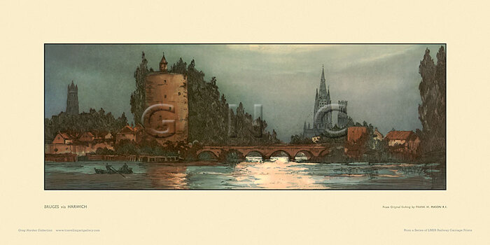 Bruges by Frank Henry Mason