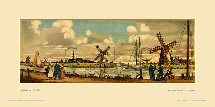 Holland, via Harwich by Cyril H Barraud