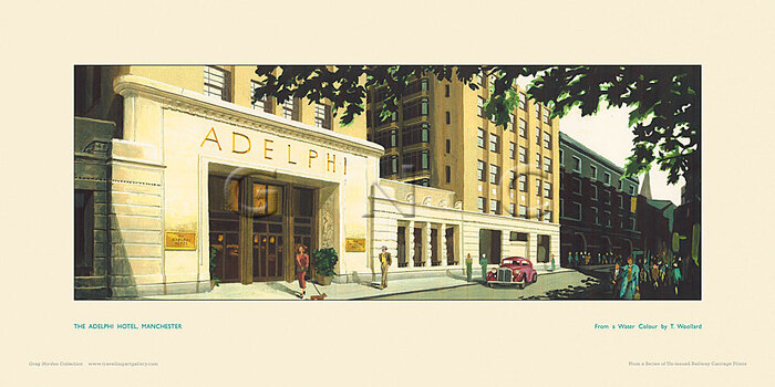 London, Adelphi Hotel by Artist Unknown