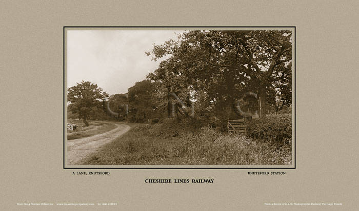 Knutsford, A Lane - Cheshire Lines Committee (LMS)