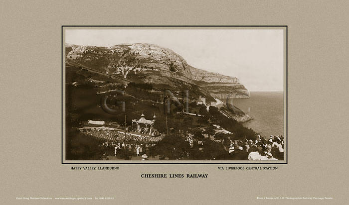 Llandudno, Happy Valley - Cheshire Lines Committee (LMS)