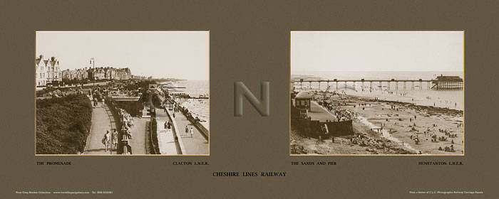 Hunstanton, Promenade - Cheshire Lines Committee (LMS)