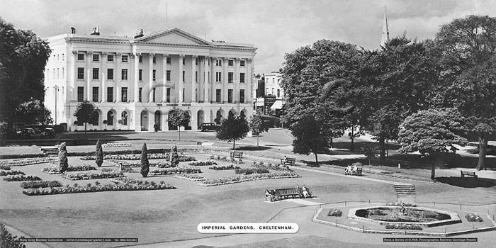 Cheltenham, Imperial Gardens - Great Western Railway