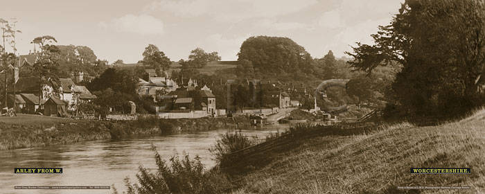 Arley From West  - London Midland & Scottish Railway