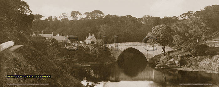 Brig O' Balgownie, Aberdeen  - London Midland & Scottish Railway