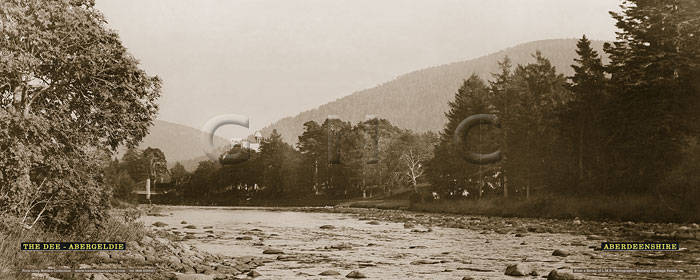 Abergeldie, The Dee - London Midland & Scottish Railway