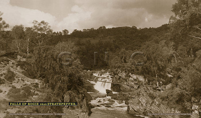 Strathpeffer, Falls Of Rogie  - London Midland & Scottish Railway