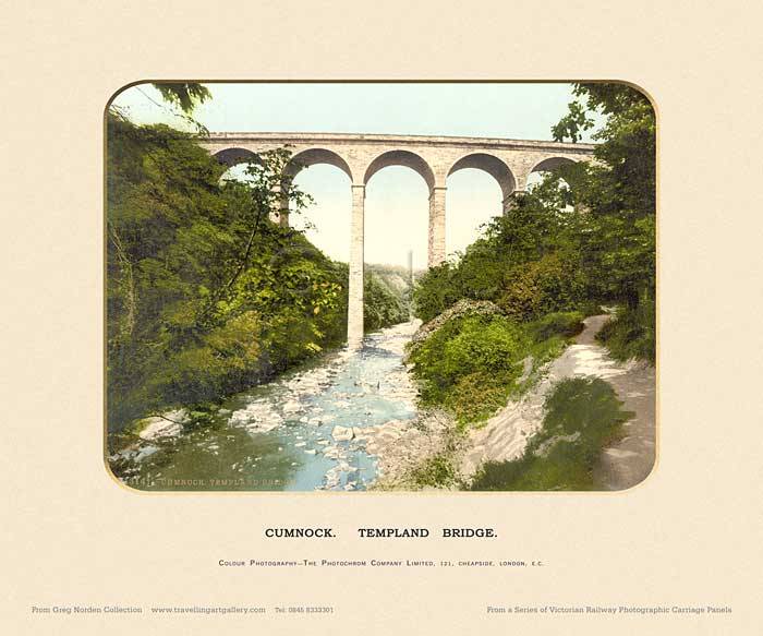 Cumnock, Templand Bridge  - Photochrom (various railways)