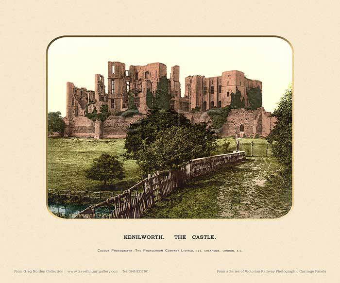 Kenilworth, Castle  - Photochrom (various railways)