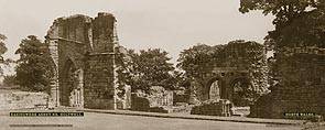 Basingwerk Abbey, Near Holywell - London Midland & Scottish Railway