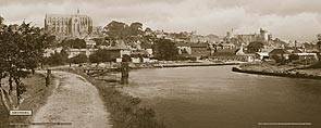 Arundel [Castle & Church from River] - Southern Railway