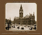 Manchester Town Hall - Lancashire and Yorkshire Railway