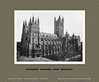 Canterbury Cathedral From S.W. - South Eastern & Chatham Railway