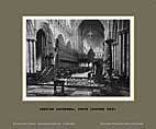 Chester, Cathedral Choir Looking W. - Great Western Railway