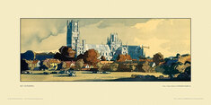Ely Cathedral by Rowland Hilder