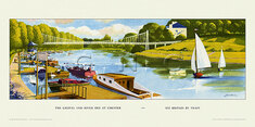 Chester, Groves & River Dee by Reginald Montague Lander