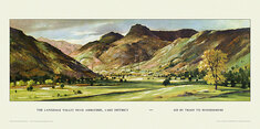 Langdale Valley nr Ambleside by John A Greene