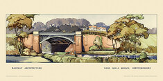 Nash Mills Bridge by Claude Buckle