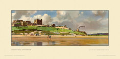 Bamburgh Castle by Leonard Russell Squirrell