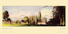 Salisbury Cathedral by Claude Buckle