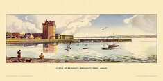 Castle of Broughty, Broughty Ferry by Edward Lawson