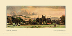 Melrose Abbey by Leonard Russell Squirrell