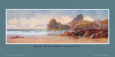 Bishop & Gull Rocks, Kynance Cove by Claude Montague Hart