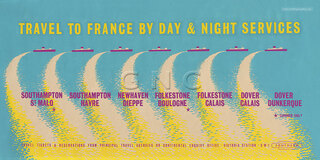 Travel to France by Day & Night Services (Studio Seven) - British Rail Southern Region