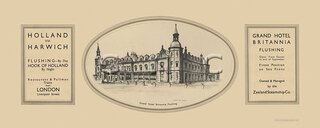 Holland Via Harwich, Hotel, Flushing (H G Gawthorn)