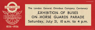 Exhibition of Buses on Horse Guards Parade - London Transport