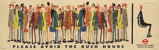 Please Avoid the Rush Hours 1962 (M Buntrock) - London Transport