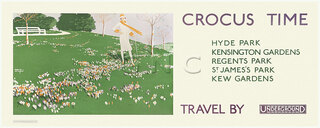 Crocus Time - Travel by Underground - London Transport