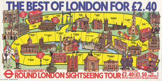 London Transport's Round London Sightseeing Tour. 1981 - London Transport
