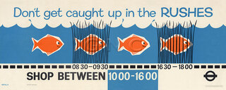 Don’t get caught up in the RUSHES - LT Notice 1968 - London Transport