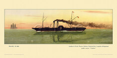 1860 London & North Western Holyhead steamer 