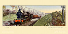 1900 Lancashire & Yorkshire Railway express, Walkden by Cuthbert Hamilton-Ellis