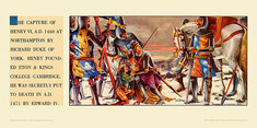 Capture of Henry VI, 1460, Northampton. by Edward Mortelmans