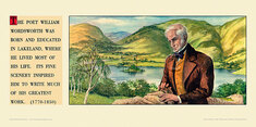 Poet William Wordsworth (1770-1850), born Lakeland. by Bill Sawyer