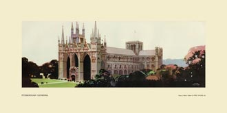 Peterborough Cathedral by Fred Taylor