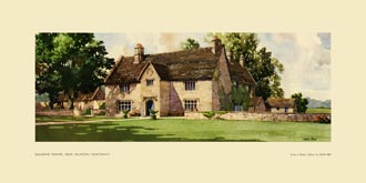 Sulgrave Manor nr Helmdon by John Francis Bee
