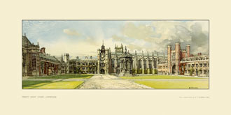 Cambridge, Trinity Great Court by Raymond Teague Cowern