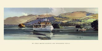 MV Swan, BR Lake Windemere Service by Claude Buckle
